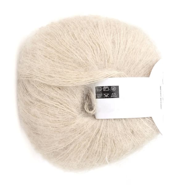 Mjuk Mohair Pashmina Stickgarn Angora Ullgarn (Beige)