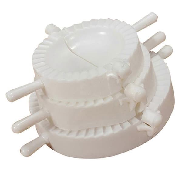 3 stk 3 størrelser Pierogi Ravioli Empanada Maker Dumpling Press Form Kjøkkenredskap