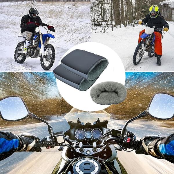 Vattentäta cykelhandskar Reflekterande Vintervarma Cykelhandskar Kallväders Motorcykelhandskar Nattsäkerhet Reflekterande Ränder Svarta Ett Par