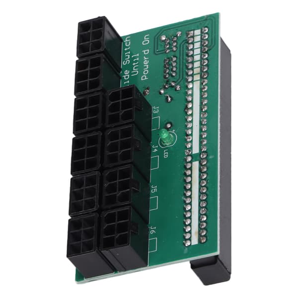 Server Power Conversion Board 10 Pcs 6Pin Graphics Card 12V Power Supply Adapter Connection Board