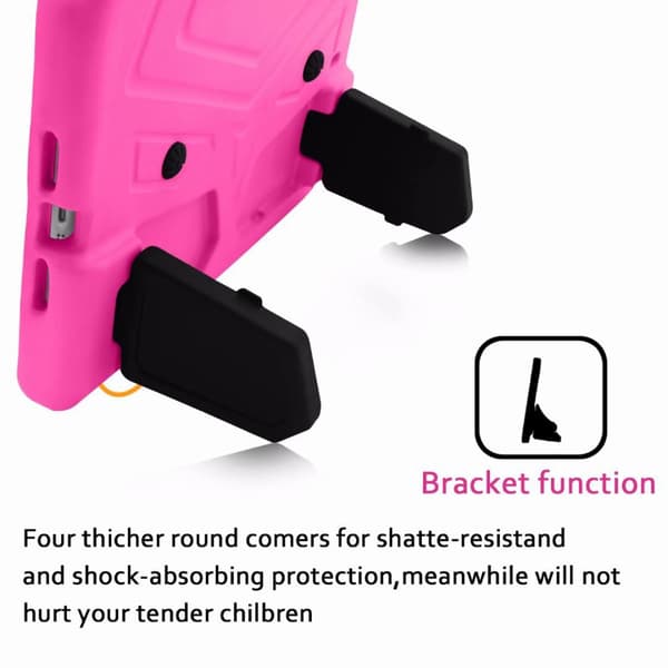 Rosa foldbart beskyttelsescover til iPad 10.2 7. generation (2019)