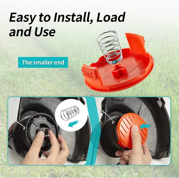 BLACK+DECKER RC-100-P Plæneklipper Spændingshætte + Fjeder Reservedele
