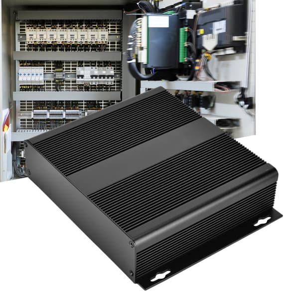 Electronic Aluminum Alloy Enclosure Project Box Circuit Board Protective Case 48 x 204 x 160 mm