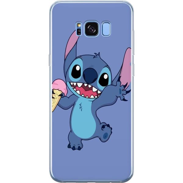 Kompatibelt mobildeksel til Samsung Galaxy S8+ Stitch Glass