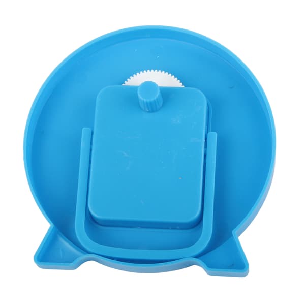 Clock Teaching Aid Learning Model Toy Students Kids Cognitive Time Tool 3 Pointer Linkage 24 Hour System 10cm Blue