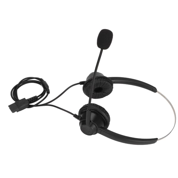 H360DQD Binaural Customer Service Headset Soft Noise Cancelling Office Headset with Microphone for Beien Call Centers