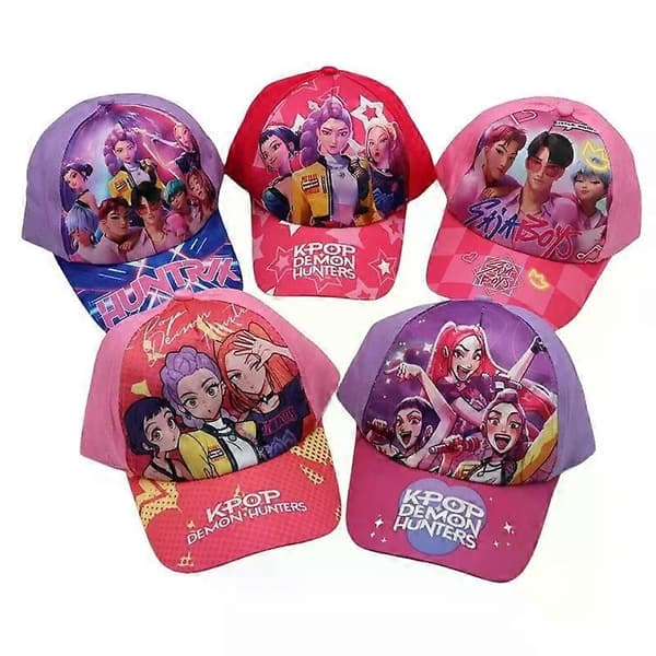 K-pop Piger Dæmon Baseballkasket Justerbar Snapback Solhat Børn A