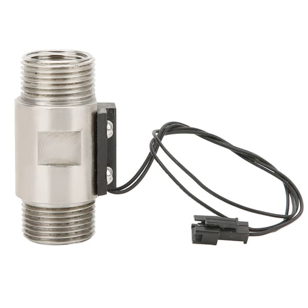 FS-04 Water Flow Switch Piston Type 304 Stainless Steel G3/4in Double External Thread