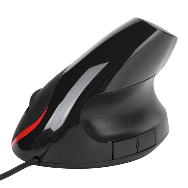 Ergonomisk Genopladelig Optisk Vertikal USB-mus