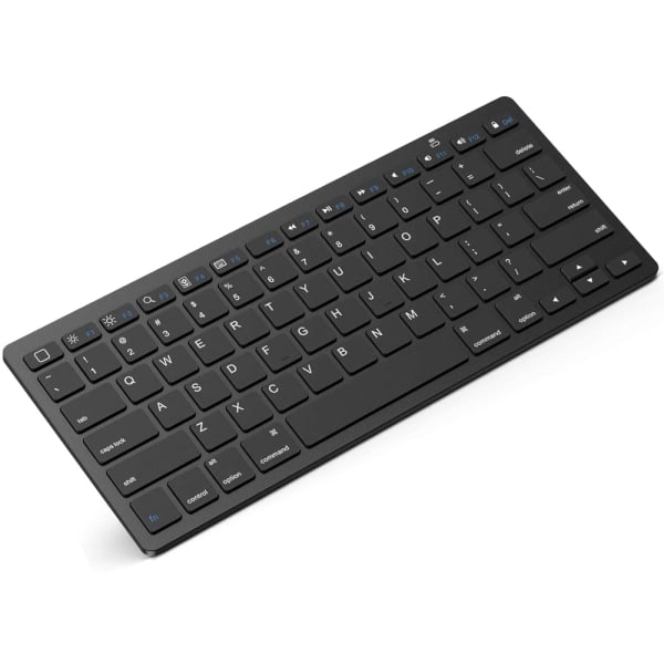 Trådlöst tangentbord, Bluetooth & USB-mottagare, USB-C-kontakt,
