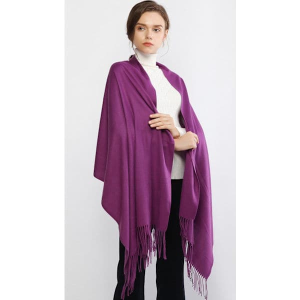 Dame Tørklæder Pashmina Sjaler og Wraps til Bryllupssjaler til Kvinder Vinter beige