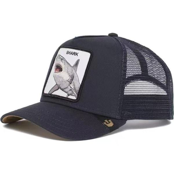 Mesh Animal Broderte Snapback Hat Hai Hai