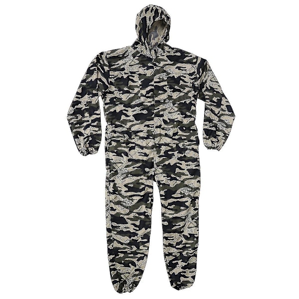 Sikkerhedsbeskyttelsesdragt Engangs Overalls Støvtæt Beklædning Nonwoven Åndbar Isolationsdragt Arbejdsdragt Heldragt Kostume Til Børn Chi As Shown 4XL