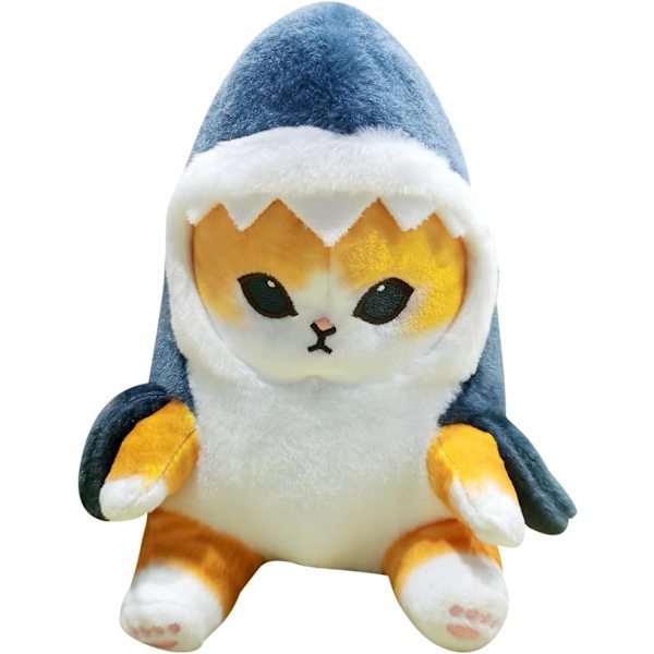 Hai Cat Plush -lelut, Hai Cat -avaimenperä, Cat Plush -pehmoleluavaimenperä, Söpö pehmolelu, Lasten pehmeä pehmolelu