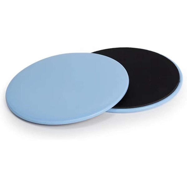 Dual Sided Gliding Discs Core Sliders Ultimate Core Trainer Gym, Carpet and Hard Floor Exercise Gliding Discs Double Home