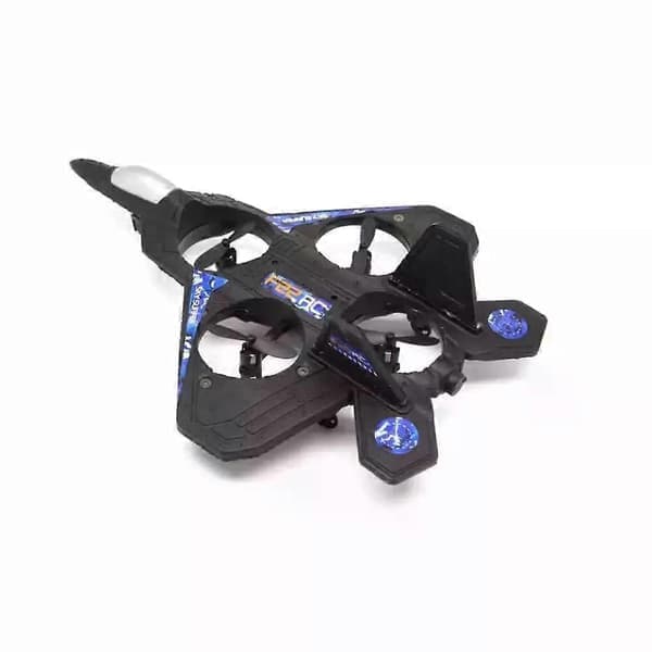 Thunder Jet Pro 2.4 GHz fjernstyret jagerflylegetøj sort