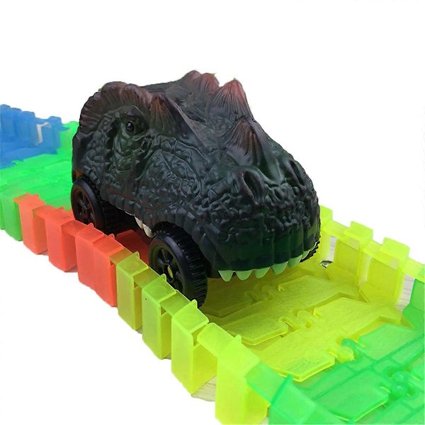 Dinosaurbane for biler for de fleste baner Lysende racerbane C
