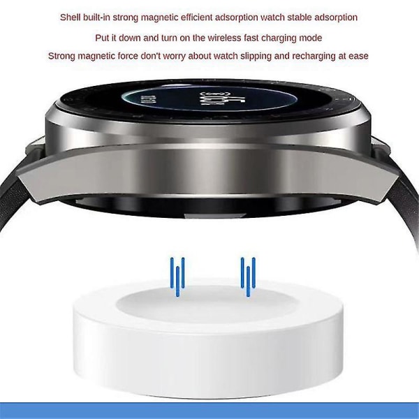 Lader for Huawei Watch Gt Gt3 / Gt2 Pro /gt Runner Watch D Ultimate Magnetic Lading Dock Base Trådløs ladeadapter