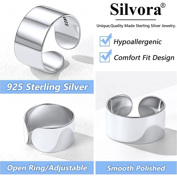 Tåringar i sterlingsilver för kvinnor, barfota öppen manschett tårring fotgåva