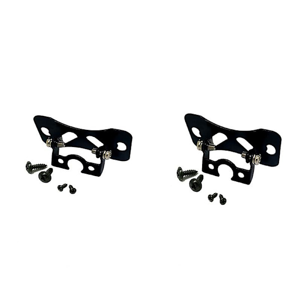 Universal Bil Bakkamera Monteringsfäste Svart Rostfritt Stål Hållare Fodral För Dvr/backspegel/backkamera 2 PCS