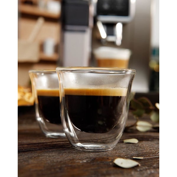 DLSC310 dubbelväggiga espressoglas, set med 2, 2 delar (förpackning om 1)