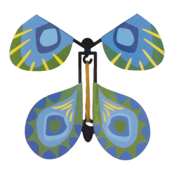 5 stk Magic Flying Butterfly Legetøj til børn (tilfældig farve)