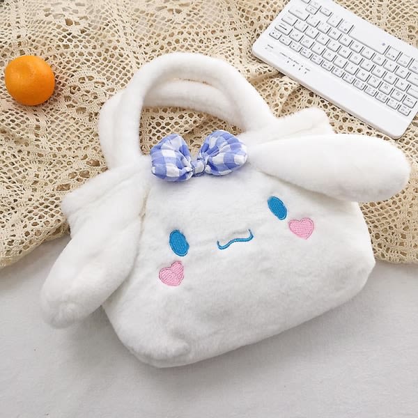 Kawaii Cinnamoroll Sanrio plyschväska Kuromi plysch FÄRG: Kulomi