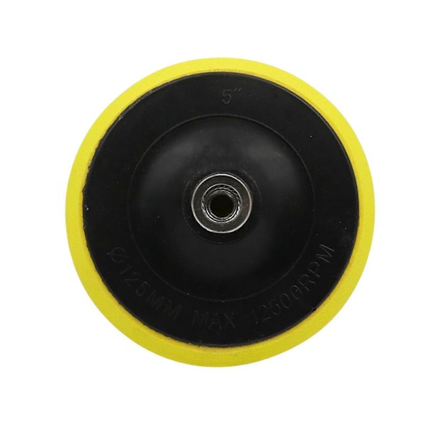 Slibeskive Bagskive Slibeplade Boremaskine Slibetilbehør til Træ Kunststen 5inch 125mm M10