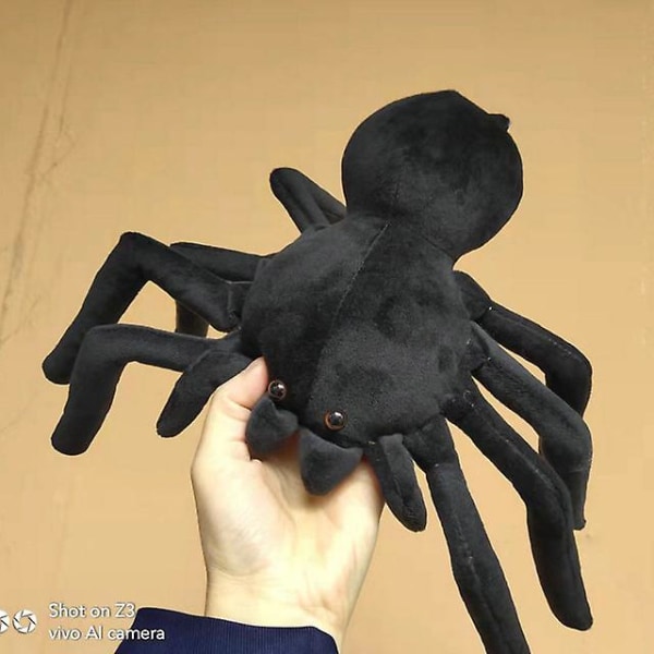 20x30 cm Simulation Spider Plys Legetøj Virkelig som Fyldt Blød Dyr Forfærdelig Pude Til Børn Børn Jul Fødselsdagsgaver