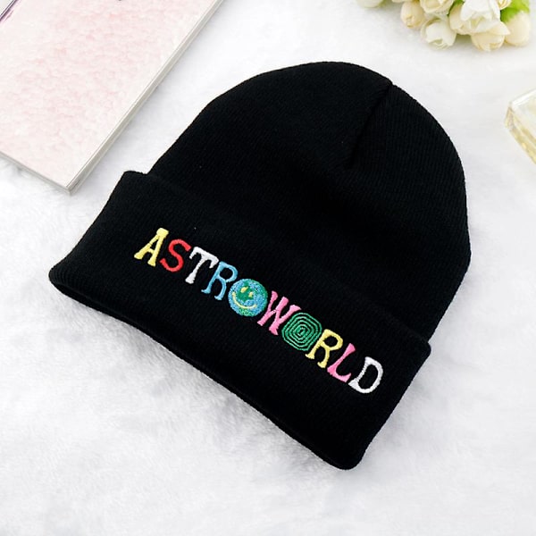 Travi$ Scott Neulohattu Uusi Astroworld Beanie-Korkki Astroworld S ASTROWORLD
