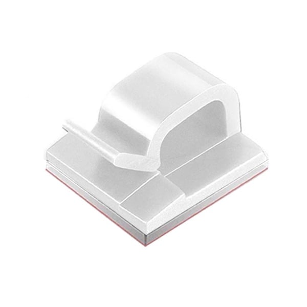Itsekiinnittyvät kaapelipidikkeet - Kaapelikiinnikkeet 10-Pack Svarta