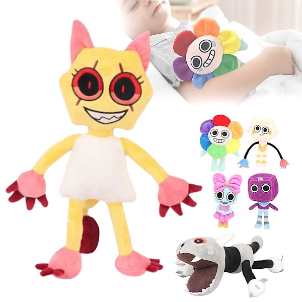 Plushdyr Søte Anime Fyllte Leke Søt Tegneserie Anime Figur Formet Fyllt Leke for Barn Voksne Pebble