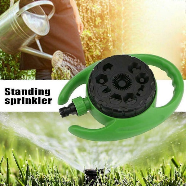 Sprinkler med 9 forskjellige dyser Automatisk En Sprinkler Diameter 360 De Roterende Sprinkler