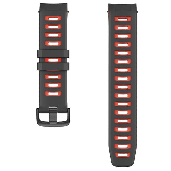 Til Garmin Instinct / Instinct Esports Silikone Urrem Black Red