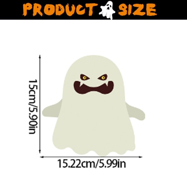 2 st Flaggor med pumpa för Halloween - Dekorationer för Halloween