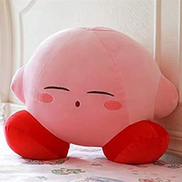 Fylt dyrepute Spill Kirby Adventure Plysjleke Myk dukke Dyr utstoppet puteleke Sovedukke-rosa