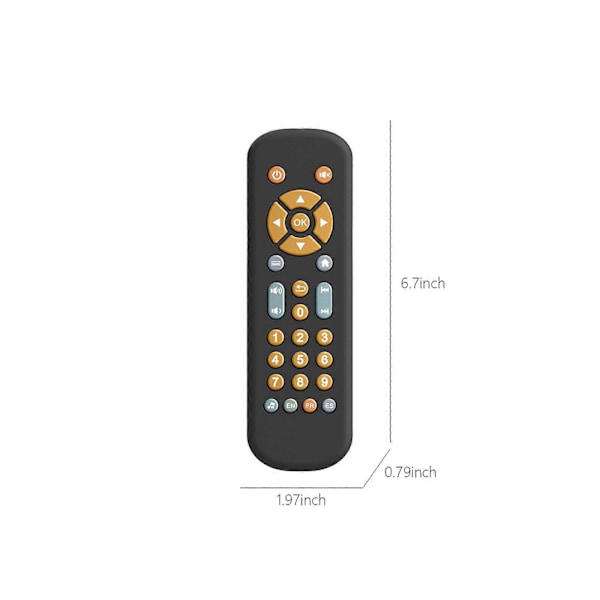 Baby TV -simulointiohjain Lasten TV-ohjain Musiikki Oppiminen Varhaiskasvatus Puzzle Vauvan lelut