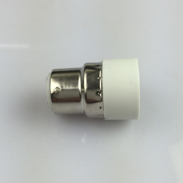 5-pak B22 til E14 lyspæreadapter B22 sokkeladapter til standard E14 adapter lampeholder