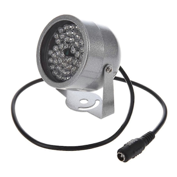 48 LED Illuminator IR Infrarød Nattsyn Lys Sikkerhetslampe For CCTV Kamera