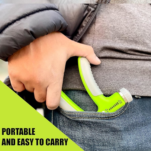 5-60 kg greppstyrka - Justerbar handgreppsstärkare med rostfritt stålfjäder för starka handleder, fingrar, underarm, händer