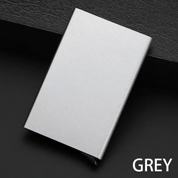 Kortholder med RFID-beskyttelse, aluminiumsrom, 6 farger blue