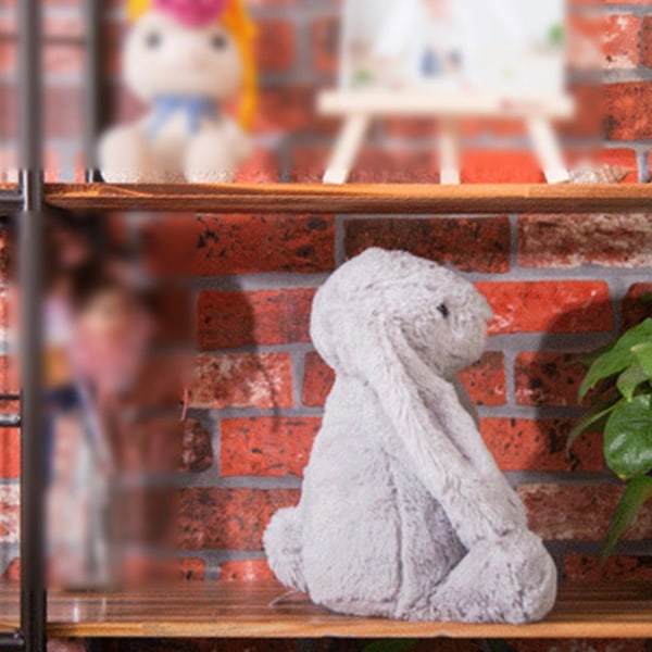 30/40 cm sød plys legetøj udstoppet legetøj kanin dukke babyer Sovekammerat Sød plys lange øre kanin dukke børnegave 40cm A