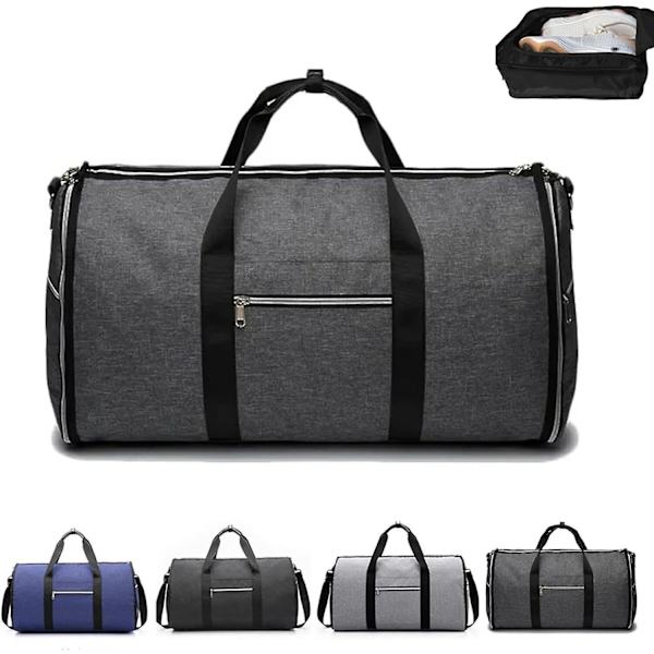 Amigo Bag Matkavarustelaukku, Taitettava Vaatepussi Vedenkestävä Suuri Tilavuus Laukku Dark gray