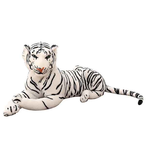 Verklighetstrogen Tiger Gosedjur white 30cm