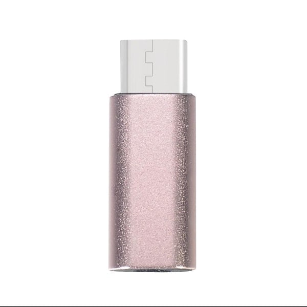 Type-C til 3,5 mm AUX-jack hodetelefoner USB-C hodetelefonadapter Lyd gull B gold B