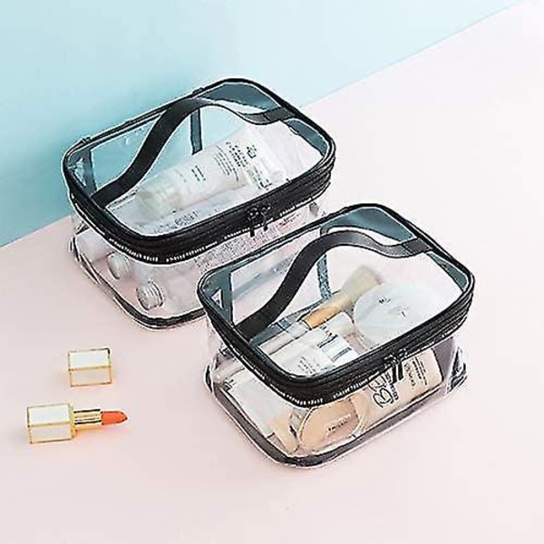 Toilettaske Rejsebagagetaske Make-up kosmetiktaske Vandtæt brusevaskeposer