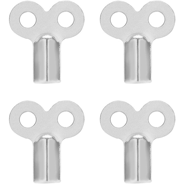 Kvadratisk Solid Aluminium Radiatorventilnøkkel Utslippsventil 5×5mm Radiatortilbehør Passer de fleste radiatorer