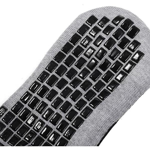 2 par Anti-slip Sport Sokker, Gummi Greb Fodbold Sokker Mænds Sports Sokker til Fodbold Basketball Baseball Yoga Løb Vandring Trekking