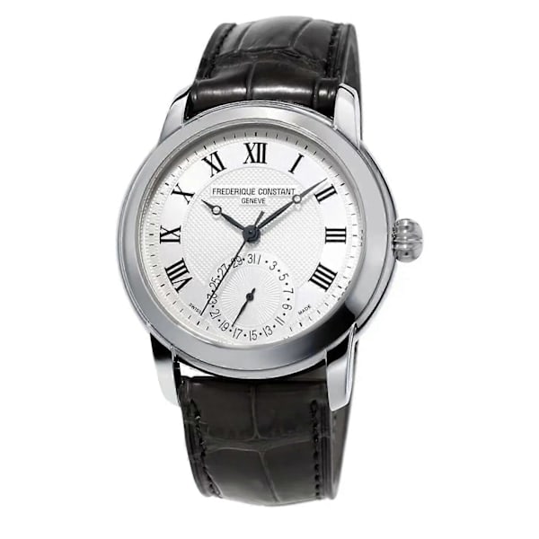 FREDERIQUE CONSTANT Quartz Business To Visere Halv Tid Herre Business Herreklokker orologio da uomo couple23