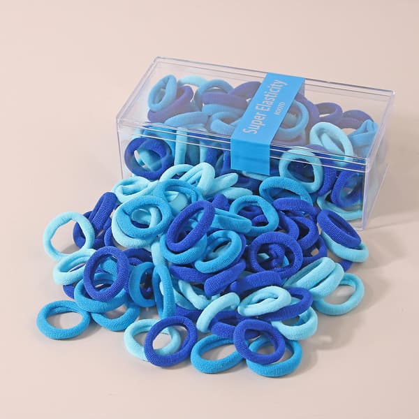 80 stk. Tykke Sømløse Hårelastikker Smertefri Elastiske Hårtilbehør